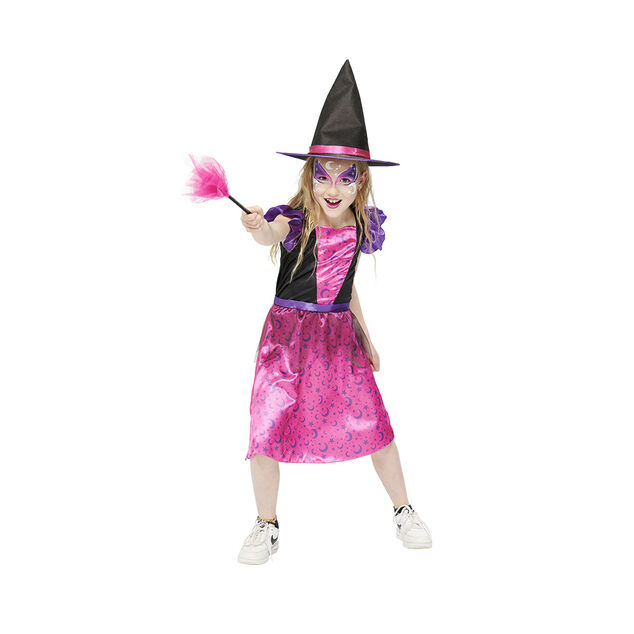 Deguiz'box enfant Halloween sorci&egrave;re 7/10 ans