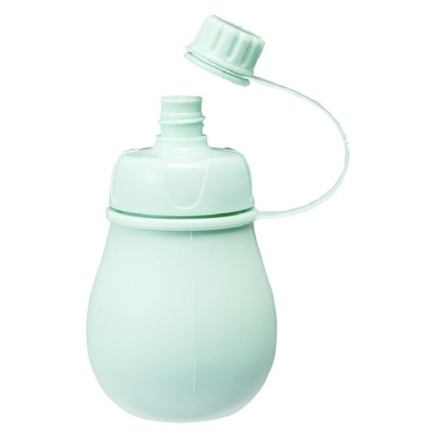Gourde pour compote r&eacute;utilisable en silicone