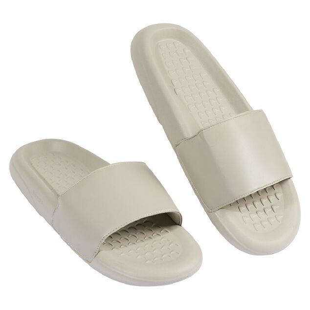Sandales claquettes plastique gris uni T44/45