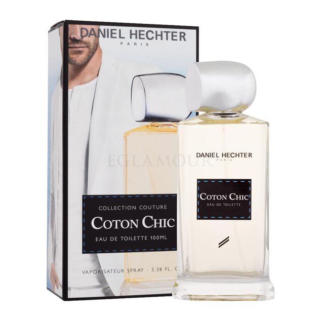Eau de toilette homme Daniel Hechter Coton chic blanc 100ml