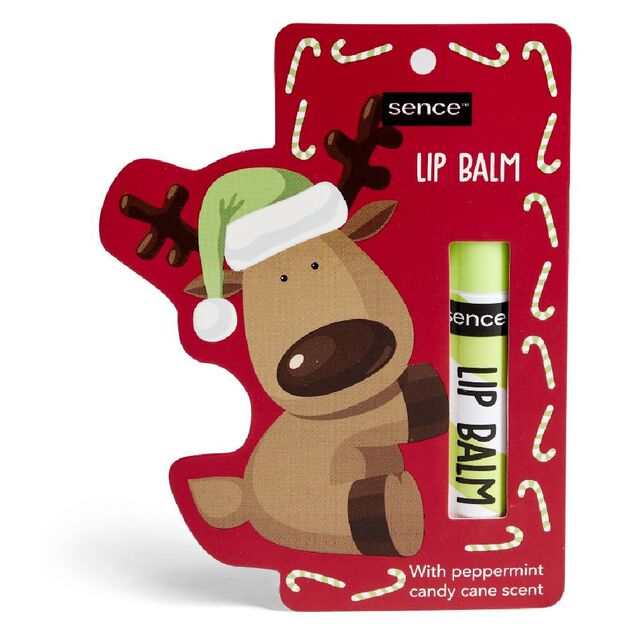 Baume à lèvres design Noël 3,5gr (4 modèles)