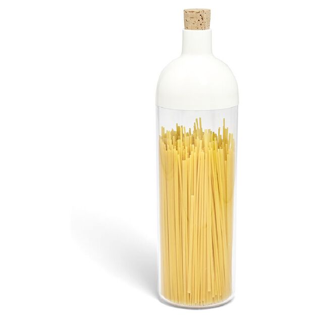 Bouteille récipient 1,2L plastique transparent