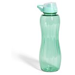 Gourde plastique rose ou vert &Oslash;8xH25cm