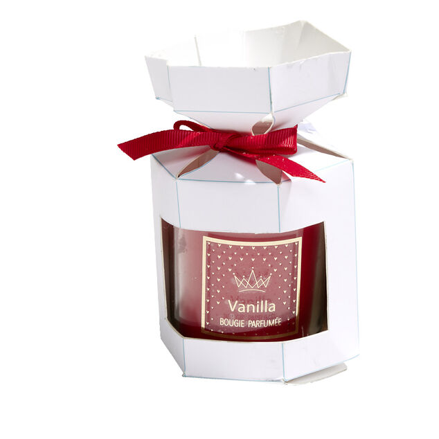 Bougie parfum&eacute;e 18H pot en verre - 3 mod&egrave;les