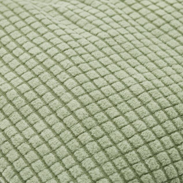 Housse de chaise scandinave extensible verte L45xP40xH45cm