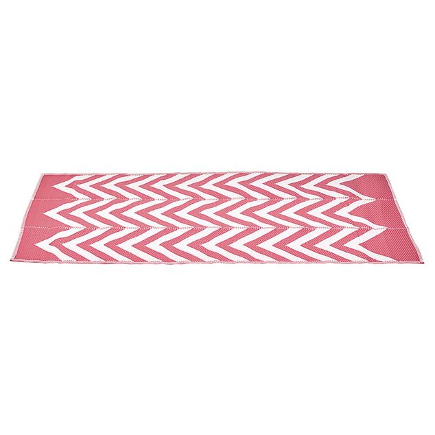 Natte sac de plage 2en1 rose et blanche