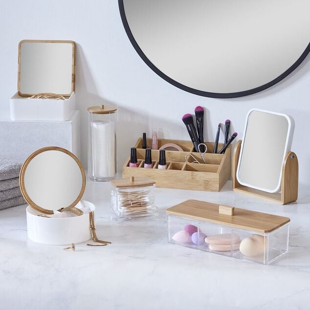 Rangement cosm&eacute;tiques rectangulaire