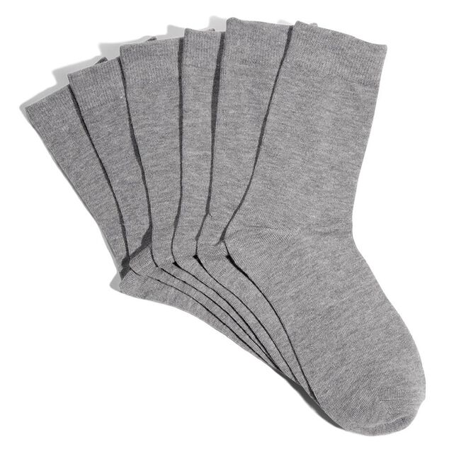 Lot 3 paires chaussettes tige longue coton et polyester - 3 coloris