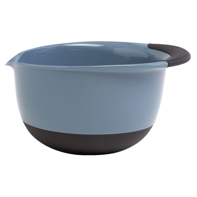 Bol &agrave; mixer gris et bleu x2