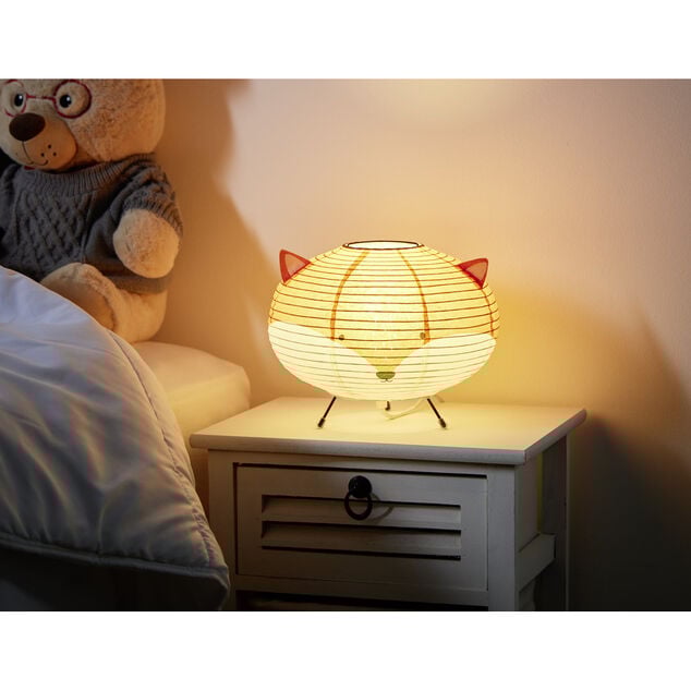 Lanterne en papier &agrave; poser design enfantin &Oslash;22xH30cm (3 mod&egrave;les)