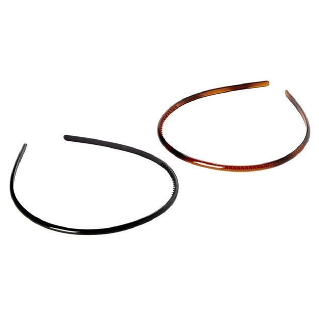 Serre t&ecirc;te plastique fin x2