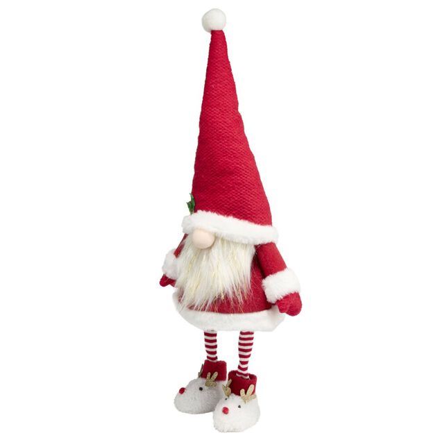 Gnome de No&euml;l dansant H60cm