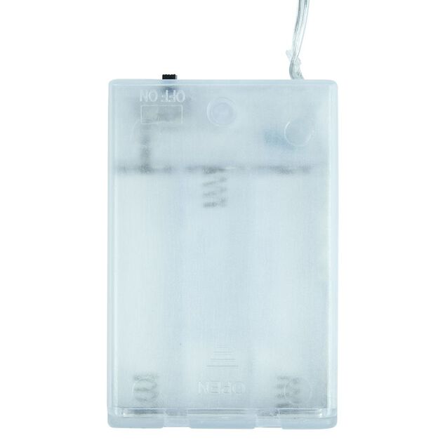 Guirlande &eacute;lectrique fil cuivre 100microLED 5m d'&eacute;clairage blanc froid