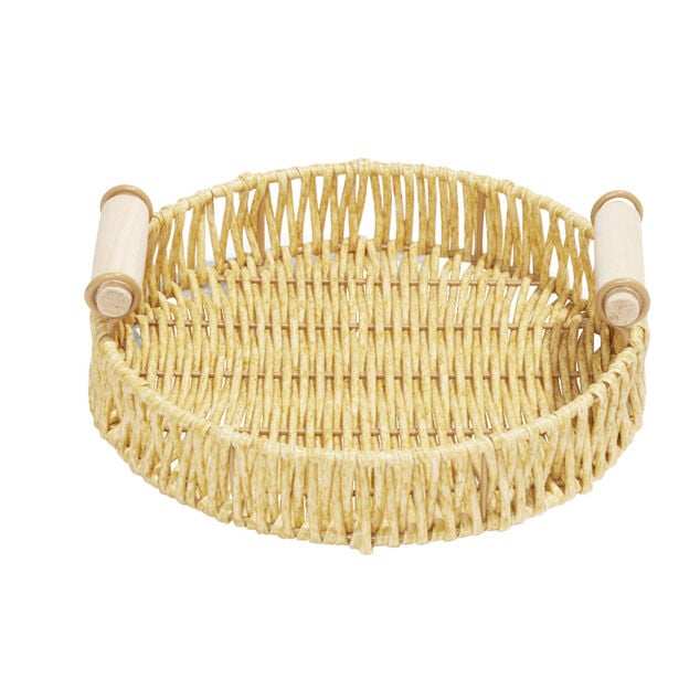 Plateau de service rond &Oslash;22xH7cm