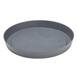Soucoupe pour pot de jardin gris anthracite