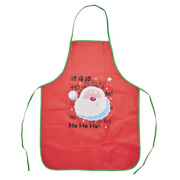 Tablier de No&euml;l adulte L78x62 cm
