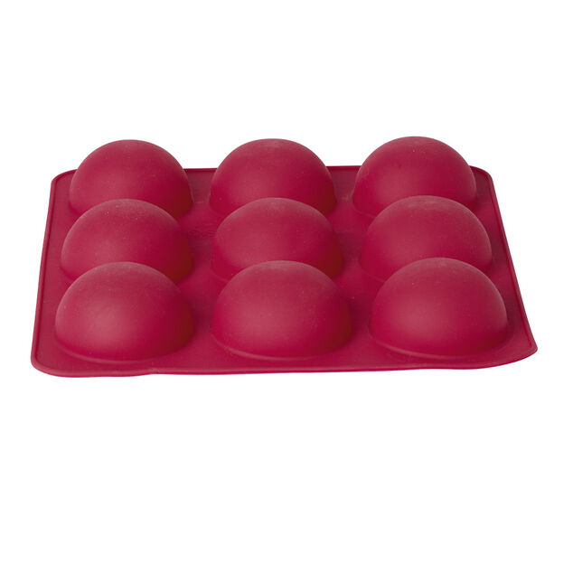 Moule silicone rose 9 d&ocirc;mes