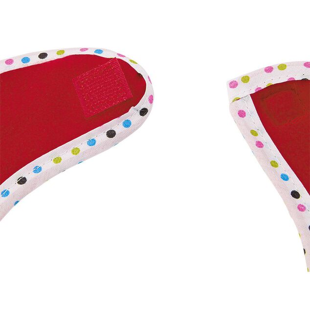Bonnet et Bavoir brod&eacute;s pour b&eacute;b&eacute; de No&euml;l