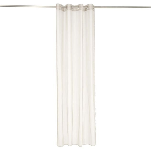 Voilage polyester 140x240cm gris