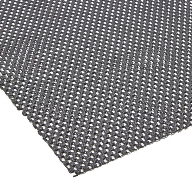 Tapis antid&eacute;rapant multifonction 45x120cm polychlorure de vinyle noir