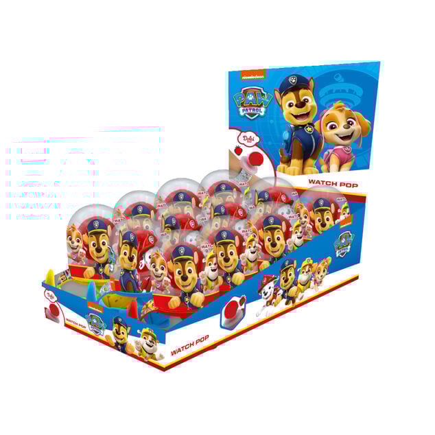 Montre sucette Pat' Patrouille goût fraise