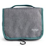 Organiseur camping tissu gris et bleu 15L