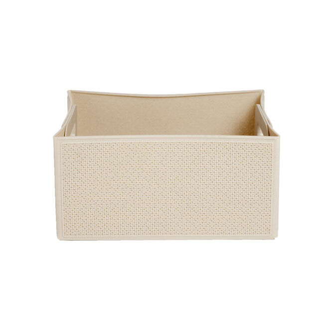 Pani&egrave;re flexible pliable plastique 32x16x24cm - 4 coloris