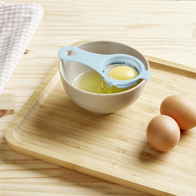 Séparateur blanc d'oeuf plastique bleu ou rose