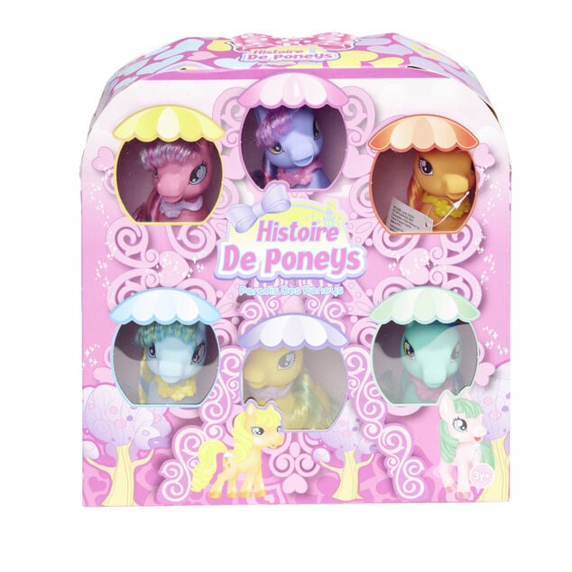 Lot de 6 figurines poney