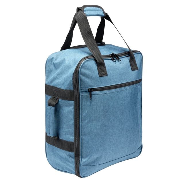 Valise cabine souple 28L lowcost trolley 2 roulettes polyester 35x20xH45cm (2 mod&egrave;les)