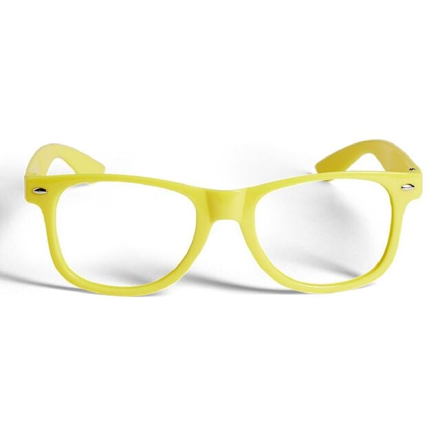 Lunettes sans verre fluo (4 mod&egrave;les)