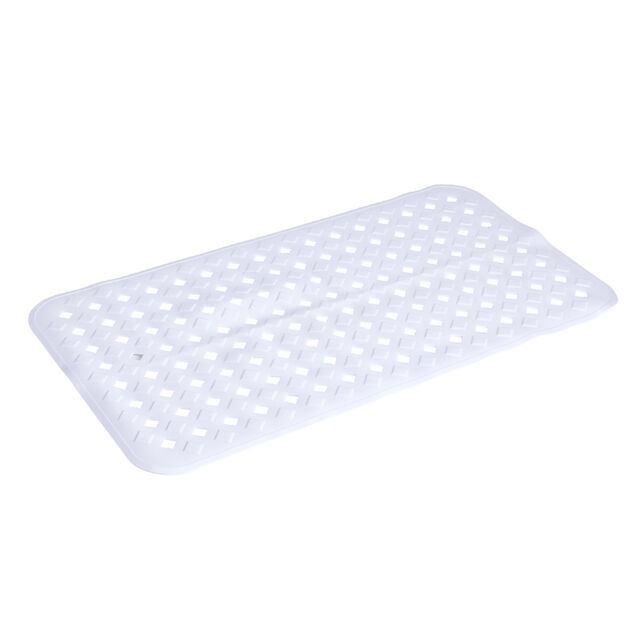 Tapis fond de douche plastique perforé blanc 39x70cm