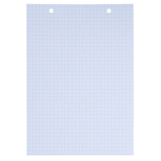 Fiche bristol perfor&eacute;e petits carreaux 14,8x21cm x50