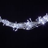 Rideau &eacute;lectrique 387 LED 5,6m blanc froid