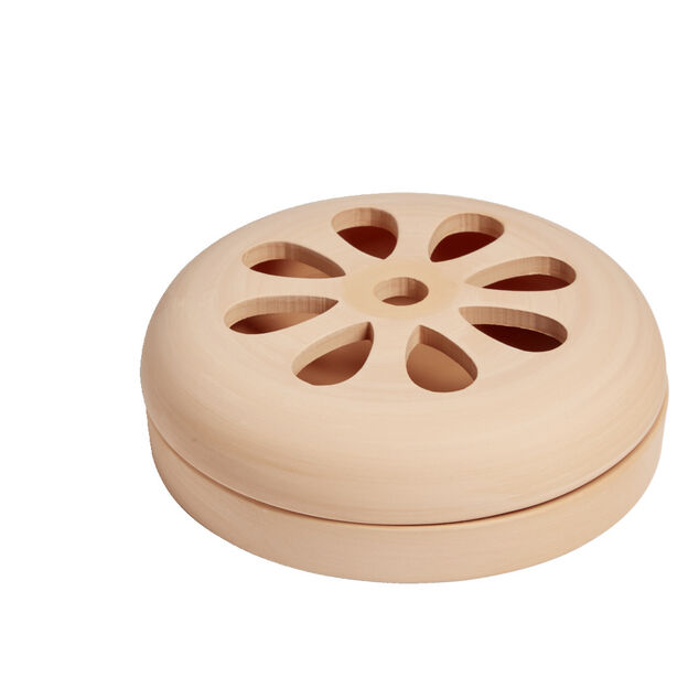 Diffuseur en terre cuite pour spirale &agrave; la citronnelle &Oslash;14,5x4,5cm