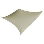 Voile d'ombrage carr&eacute; Square taupe 290x290 cm