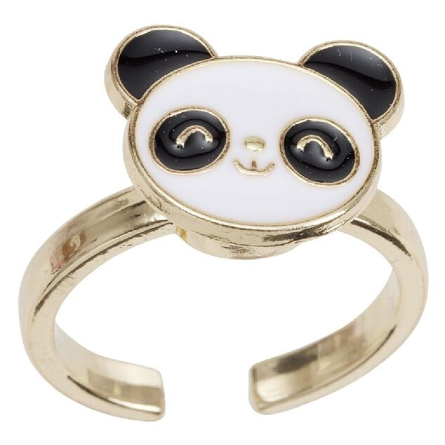 Bague spinner multicolore