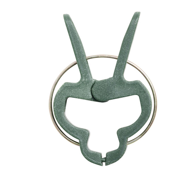 Clip de fixation pour plantes x20 m&eacute;tal et plastique 4x6cm