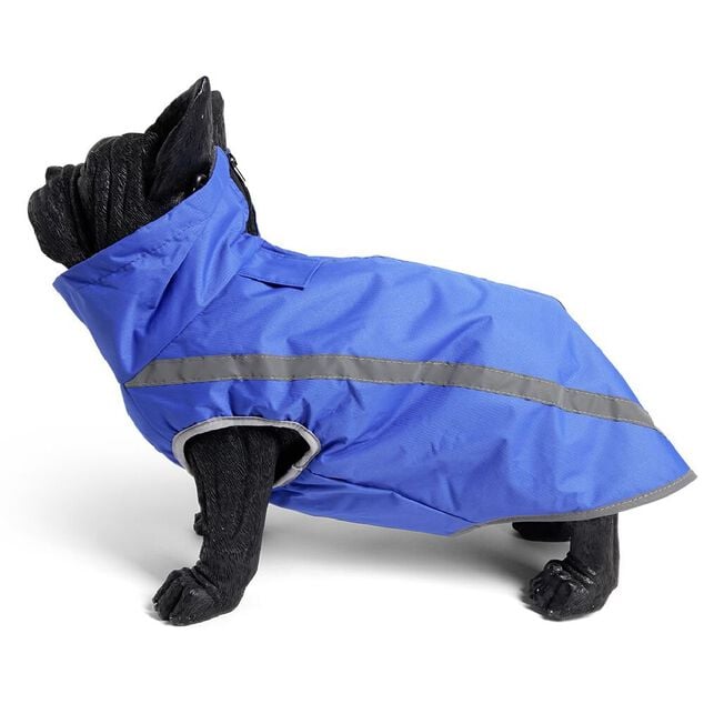 Veste fra&icirc;cheur pour chien polyester bleu taille M