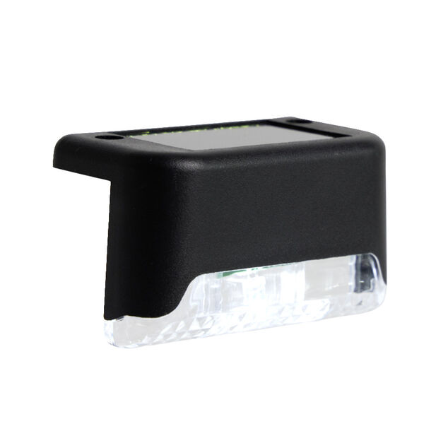 Lot de 3 lampes éclairage sol et escalier LED blanc froid