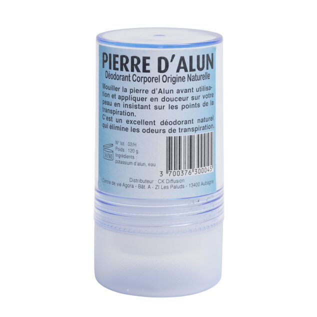 Déodorant pierre d'alun stick 120gr