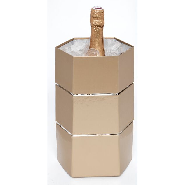 Seau à glace pliable