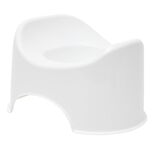 Pot bébé toilette apprentissage plastique blanc 29x17,7x24,6cm