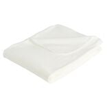 Plaid polaire 130x160cm blanc