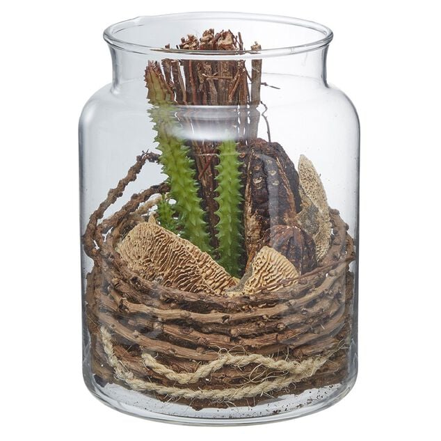 Plante artificielle en pot