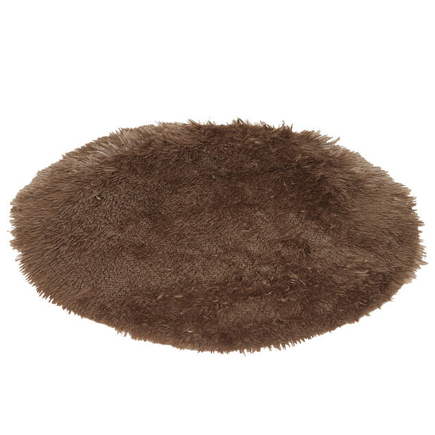 Tapis rond fausse fourrure Ø60cm