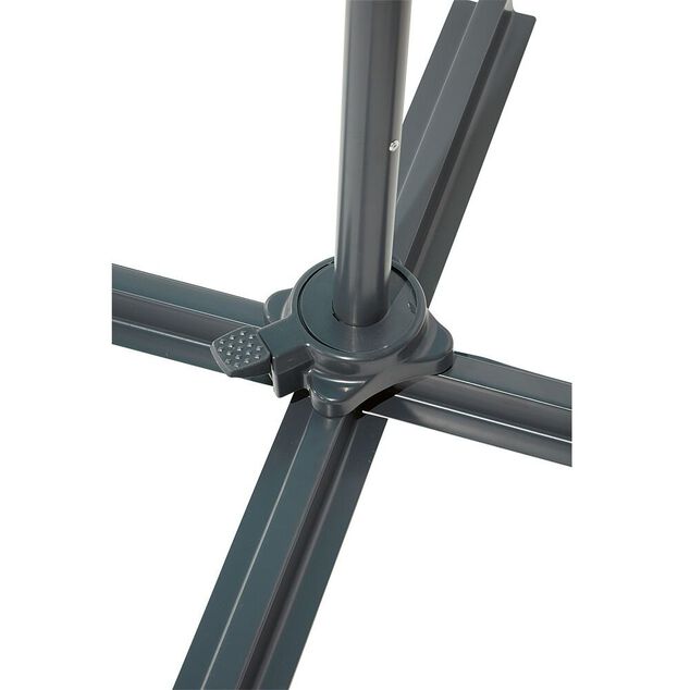 Parasol d&eacute;port&eacute; MALAGA gris