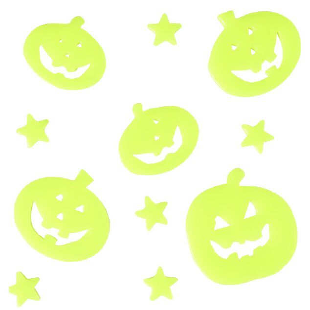 Sticker gel phosphorescent Halloween