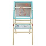 Tableau double face noir transparent en bois certifi&eacute; FSC&reg;