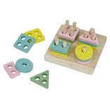 Jeu des formes en bois 12x6cm